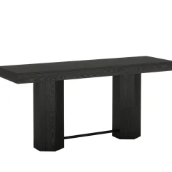 70.9" Home Bar Table, Counter Height Pub Table with Sturdy Base