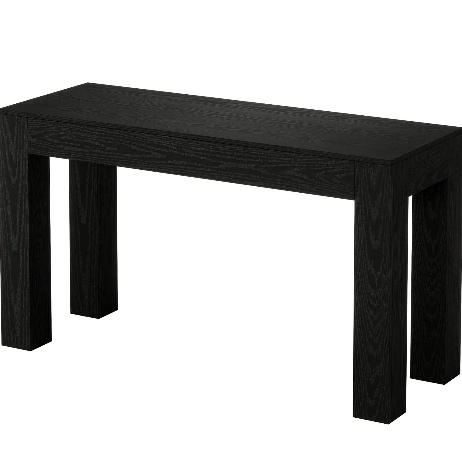 63" Long Bar Table, Rectangular Counter Height Pub Table with Sturdy Legs