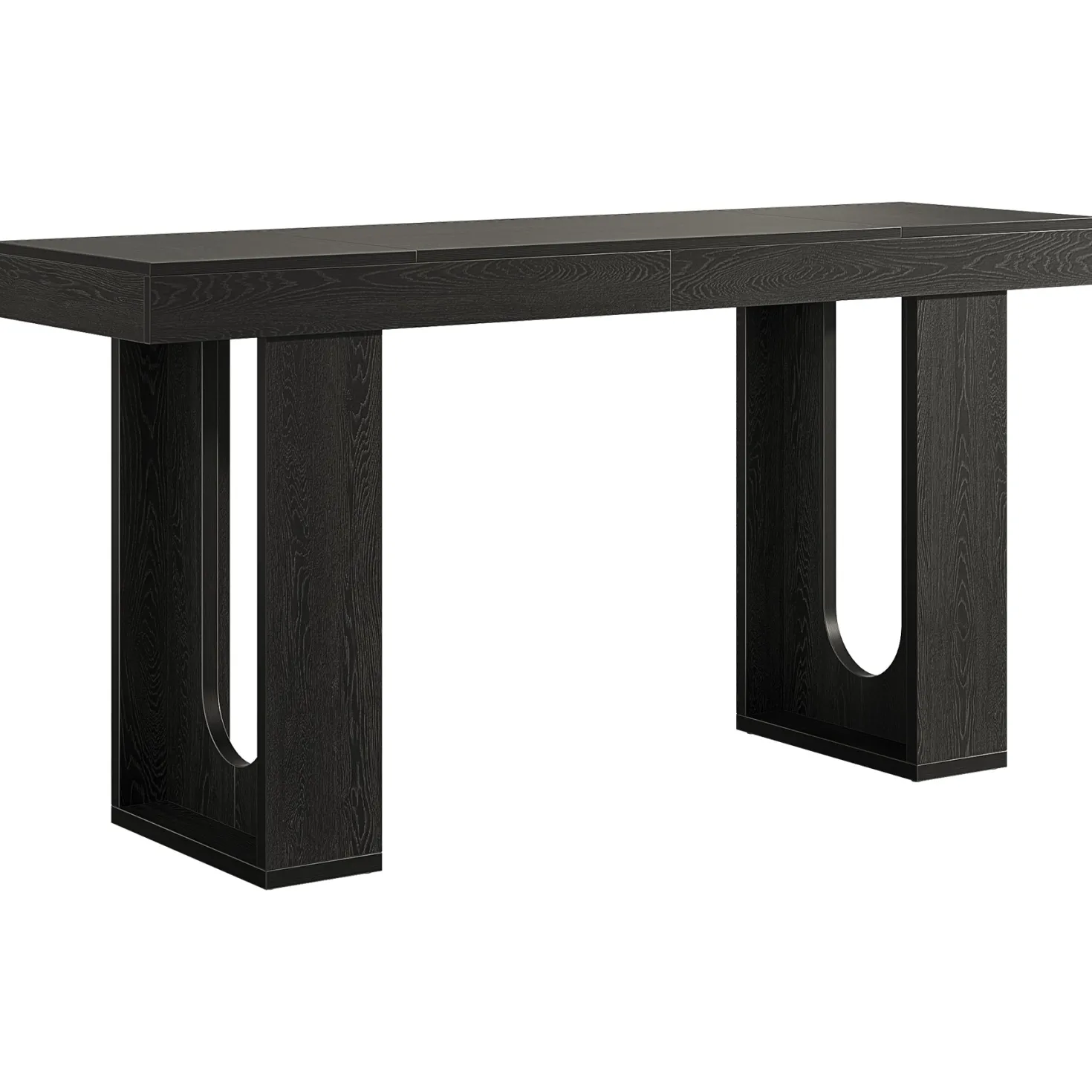 70.9" Long Bar Table, Rectangular Counter Height Pub Table Home Coffee Bar Unit