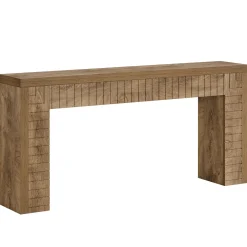 70.9" Long Console Table, Narrow Sofa Table Behind Couch for Hallway