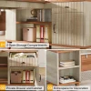 78.7" L-Shaped Executive Desk, Computer Desk Office Desk with File Cabinet
