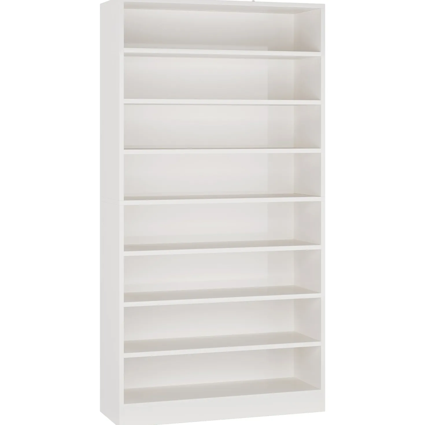 71" Modern Bookcase, Freestanding 9 Tier Bookshelf Display Organizer Etagere
