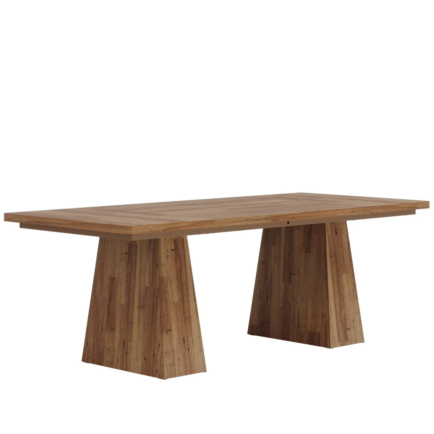 63" Modern Executive Desk, Large Office Computer Desk with Sturdy Double Pedestal