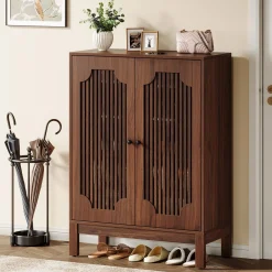 20 Pairs Shoe Cabinet, 6-Tier Shoe Storage Organizer with Adjustable Shelves