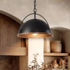 13" Pendant Lights, 1-Light Industrial Ceiling Lights With Adjustable Height
