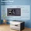145 Pints Commercial Dehumidifier with Pump & Drain Hose for 1600 Sq. Ft, Auto Defrost, Washable Filter