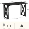 55" Rectangle Bar Table, Counter Height Pub Table for Dining Room, Kitchen