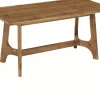 62.99" Rectangle Dining Table, Solid Wood Kitchen Dinner Table for 4-6