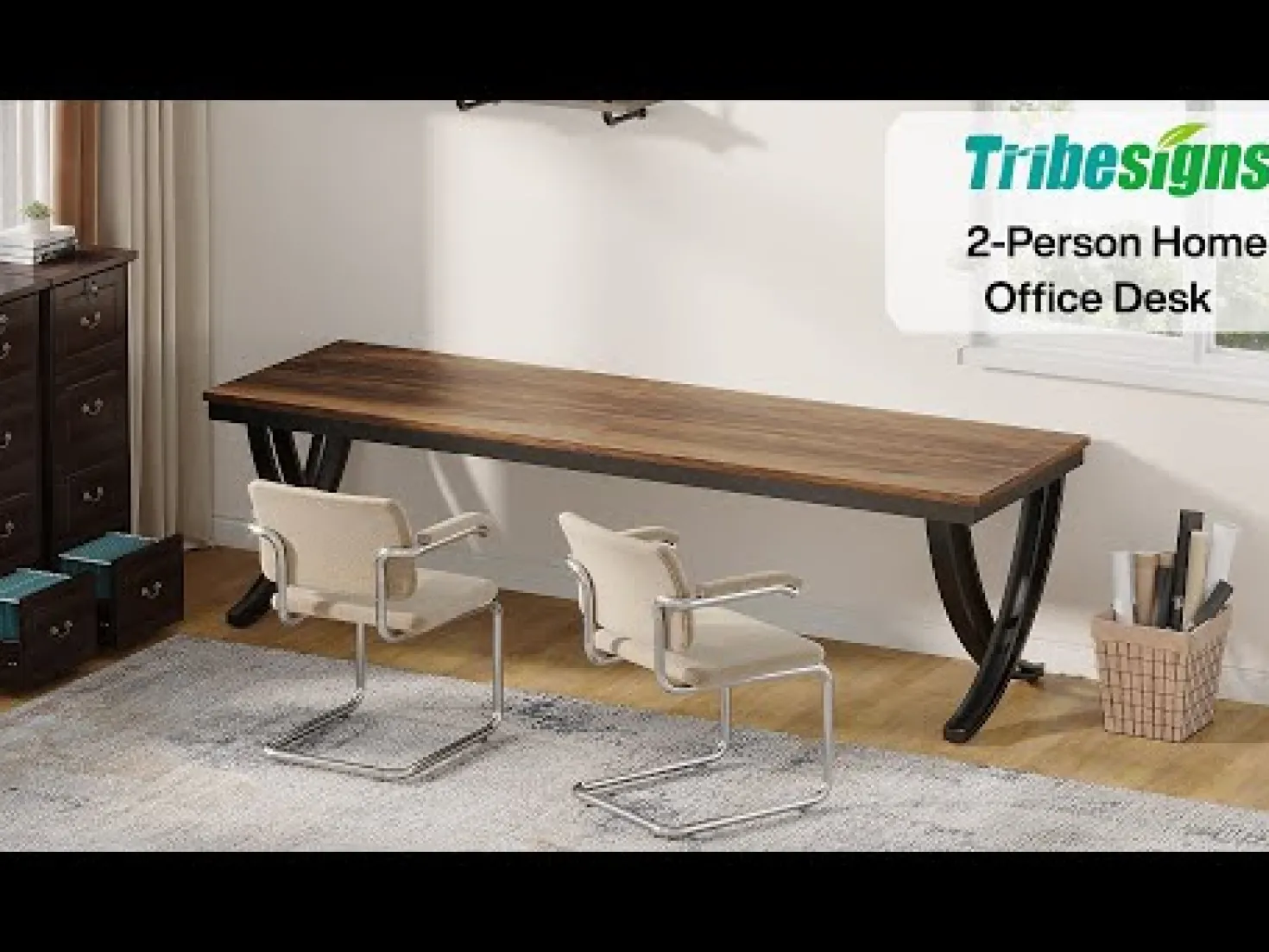 78.74“ Rectangular Dining Table for 6-8, Large Wooden Farmhouse Table