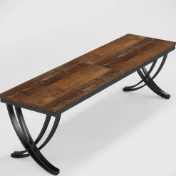 78.74“ Rectangular Dining Table for 6-8, Large Wooden Farmhouse Table