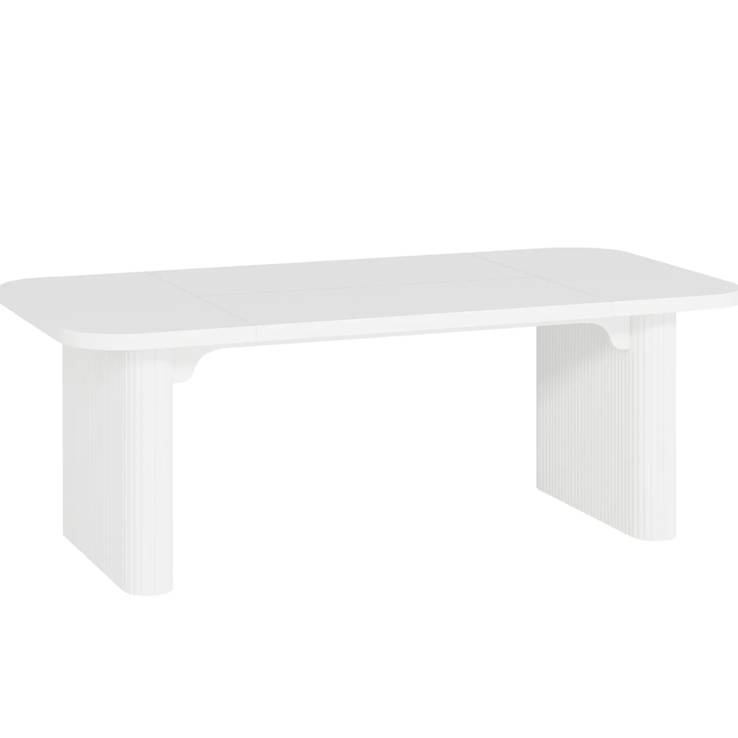 62" Rectangular Dining Table for 4-6, Simple Kitchen Dinner Table