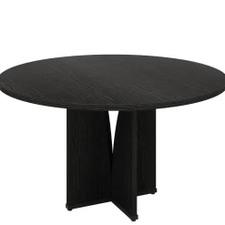 39" Round Dining Table, Farmhouse Kitchen Table for 4 People