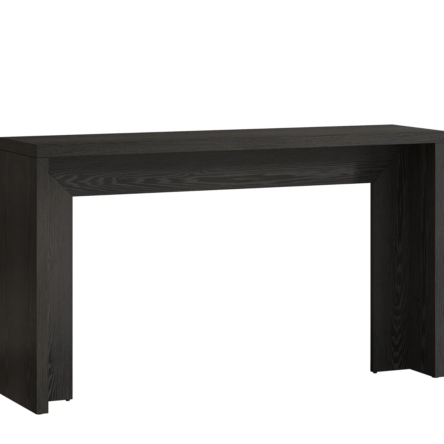 55" Rustic Console Table, Farmhouse Sofa Table Hallway Table