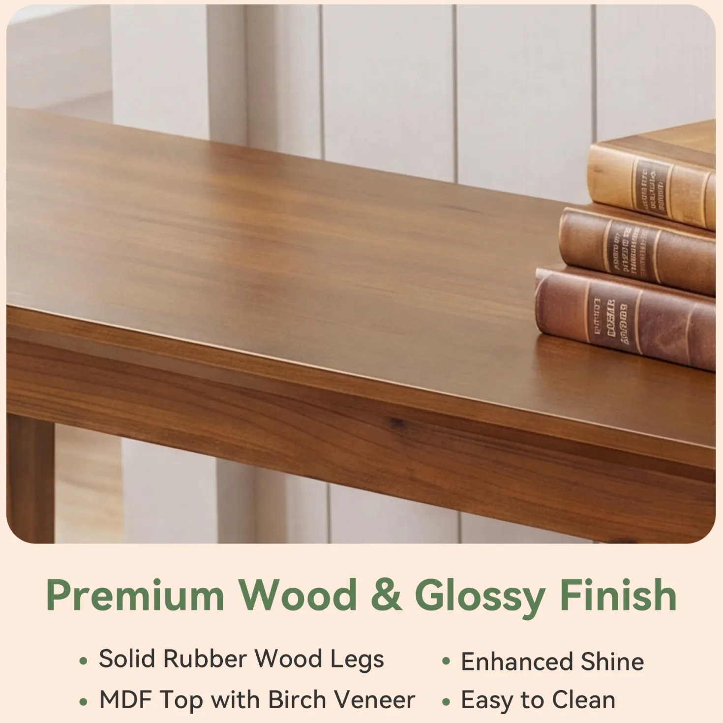 55" Solid Wood Entryway Bench, Farmhouse Shoe Storage Bench With Shelf For Hallway