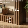 63" Solid Wood Sofa Table, Rustic Console Table with Open Shelf for Entryway, Hallway, or Behind Couch
