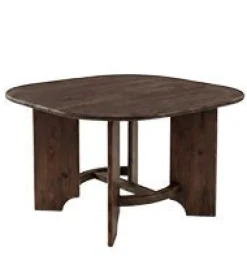 47" Solid Wood Square Dining Table for 4, Farmhouse Kitchen & Dining Room Table