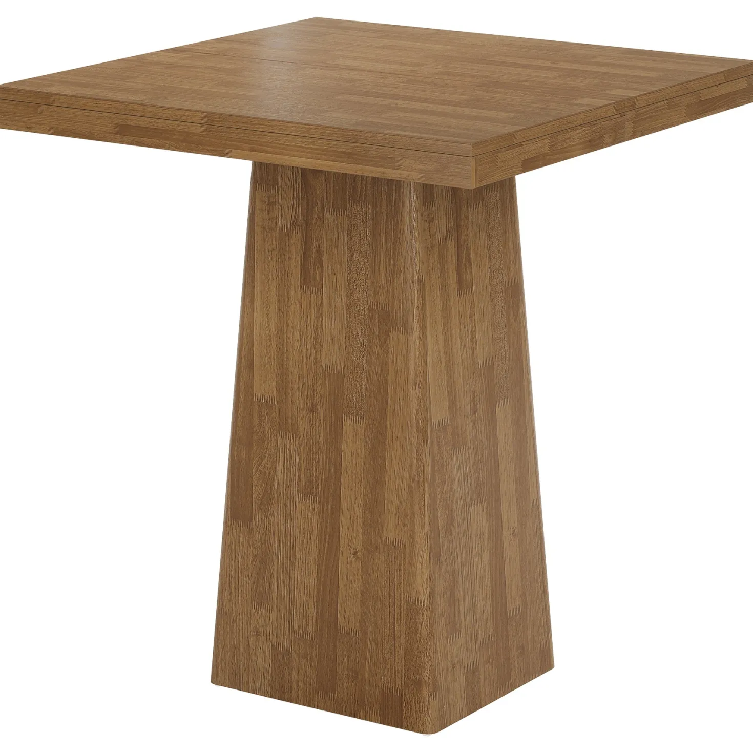 31.5" Square Bar Table, Industrial Counter Height Pub Cocktail Unit Dining Table