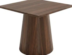 31.5" Square Conference Table, Wooden Meeting Room Table for 4 People