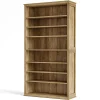 71" Tall Bookshelf, 8-Tier Bookcase FreeStanding Display Etagere with Adjustable Shelves