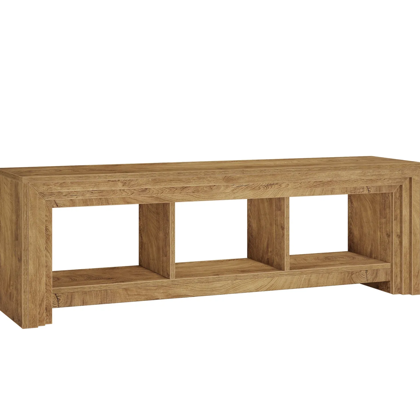 63" TV Stand, Farmhouse Entertainment Center Media Console for TVs Up to 75 Inches