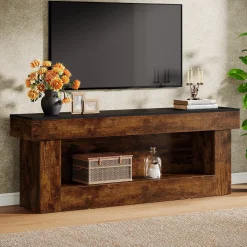 63" TV Stand, Media Console Entertainment Center for 60/65/70 Inches TVs