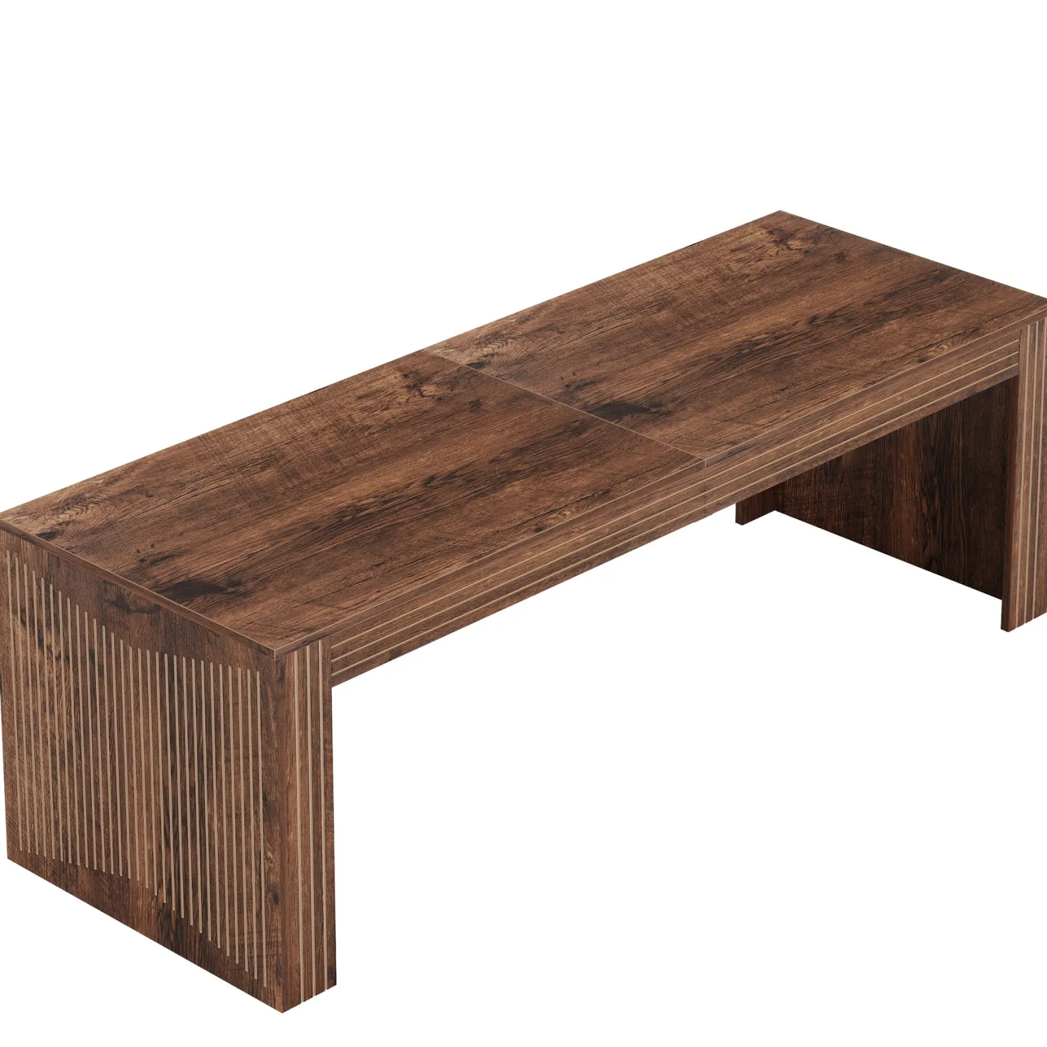 79" Two Person Desk, Double Computer Desk for Home Office