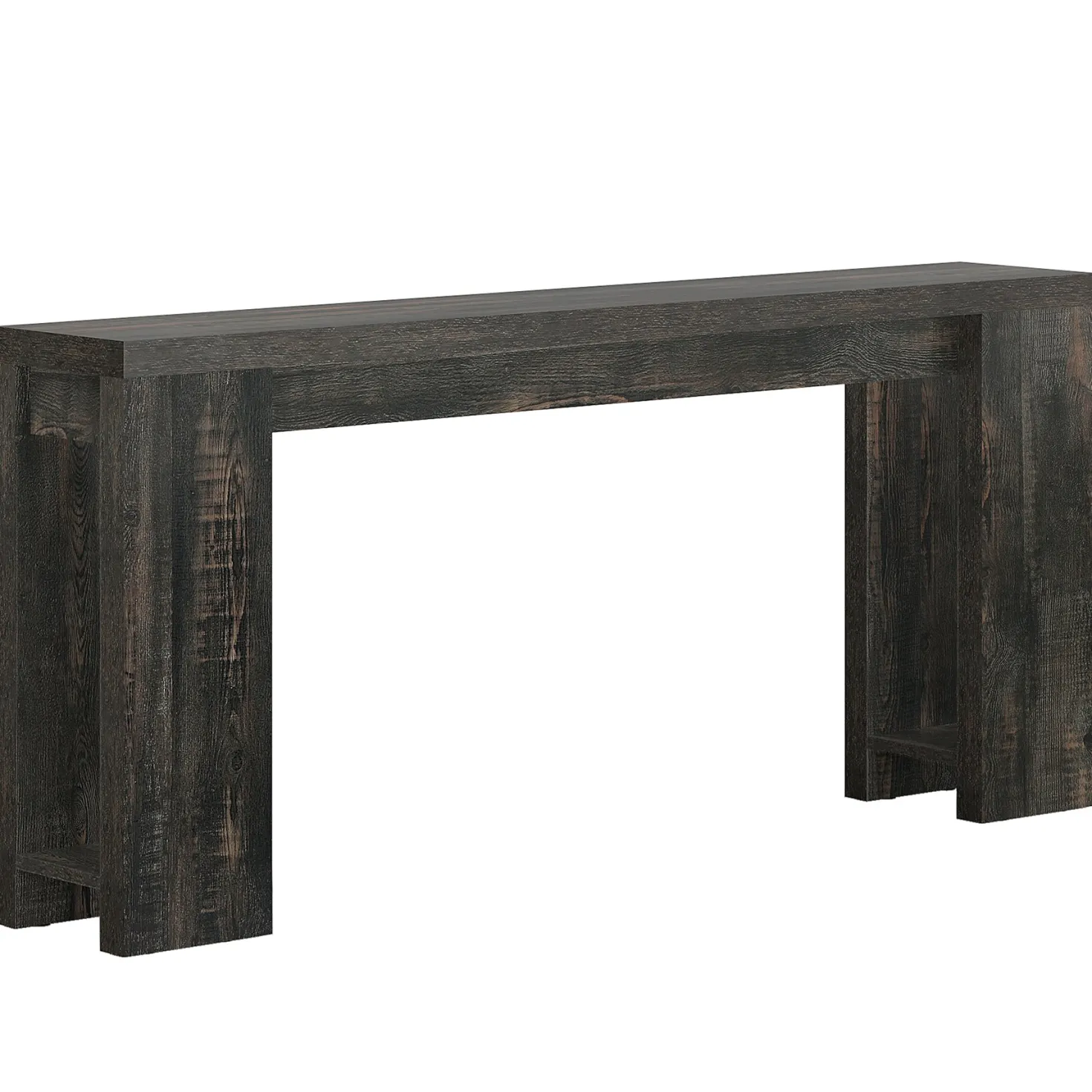70.9" Wood Console Table, Farmhouse Sofa Table Entryway Table