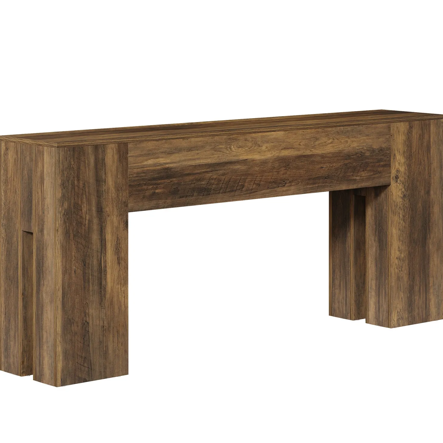 70.8" Wooden Console Table, Sturdy Sofa Hallway Table