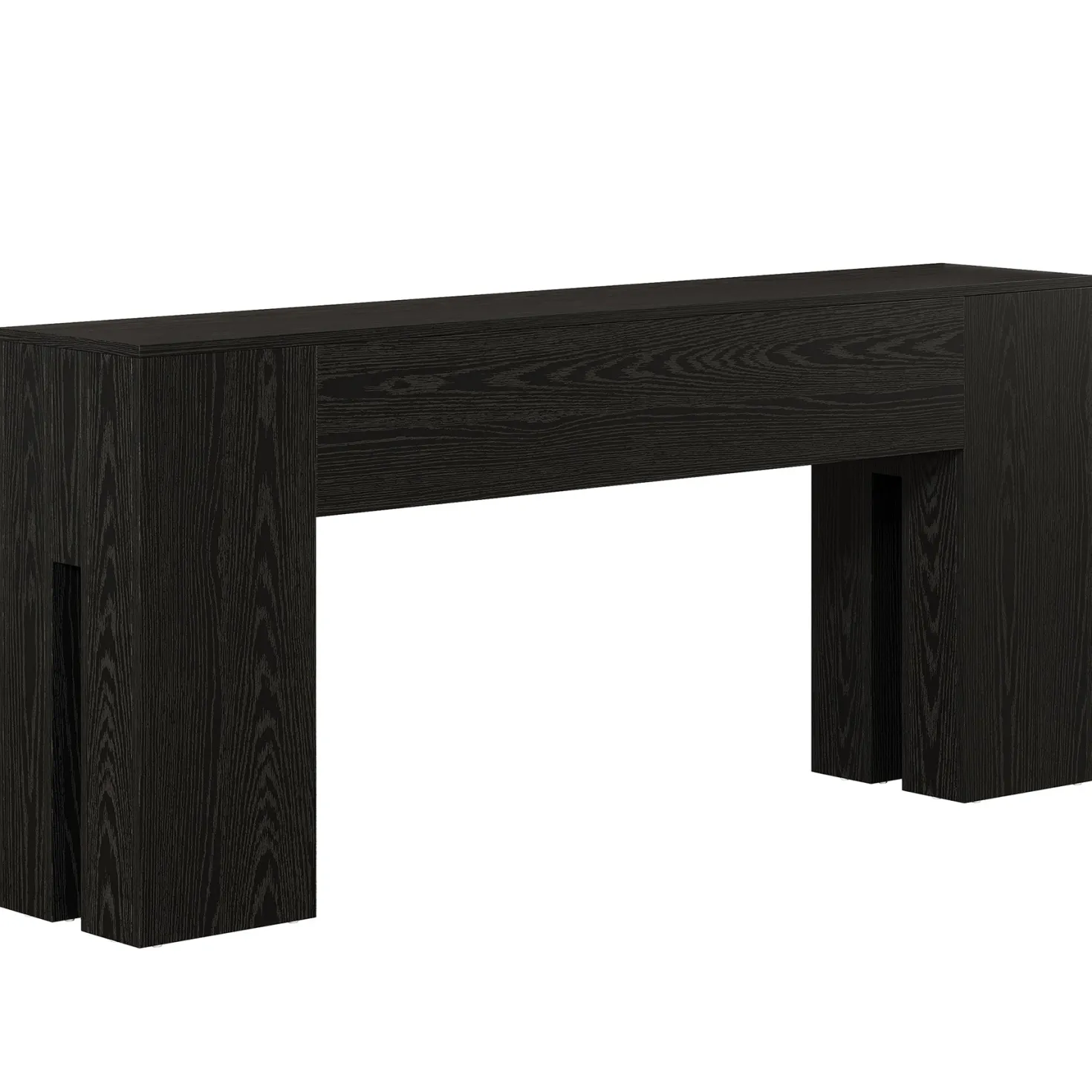 70.8" Wooden Console Table, Sturdy Sofa Hallway Table