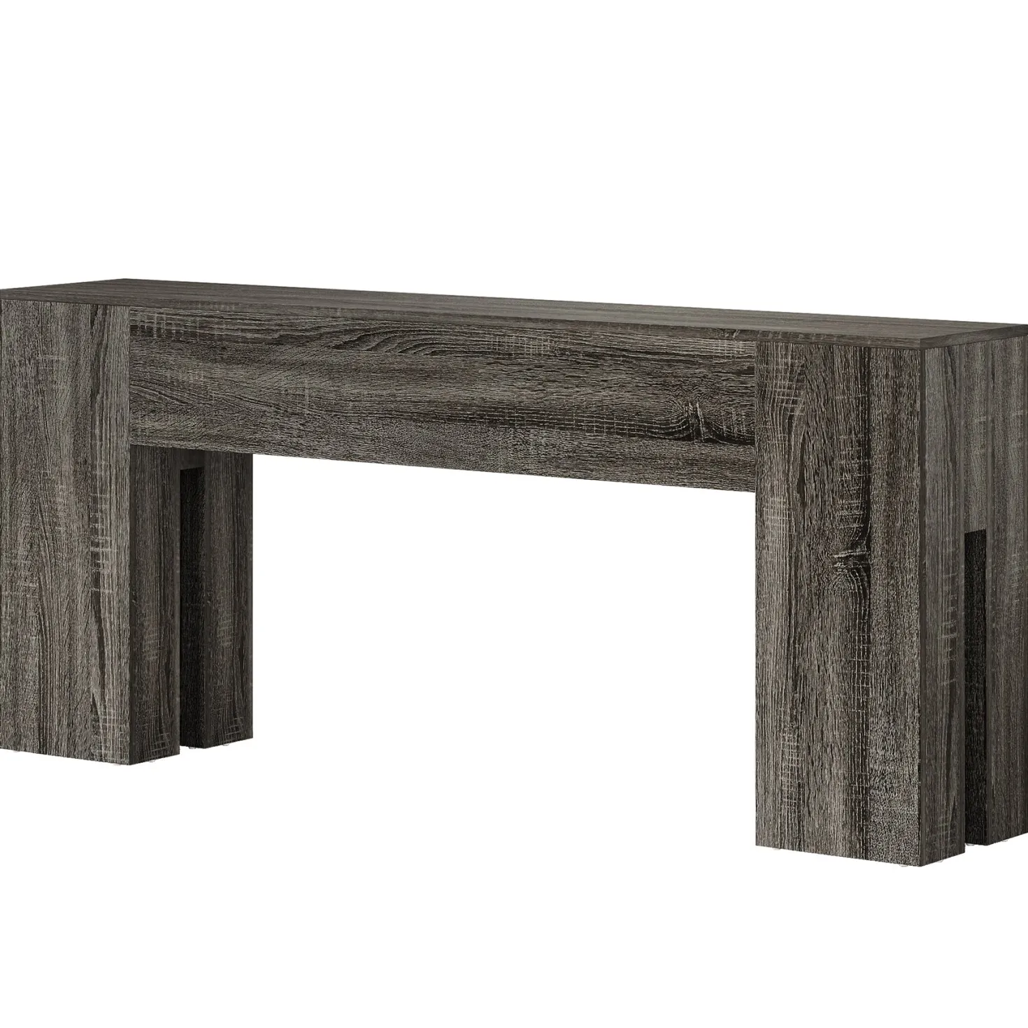 70.8" Wooden Console Table, Sturdy Sofa Hallway Table