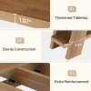 70.9"Console Table, 3-Tier Narrow Sofa Table Farmhouse Foyer Table