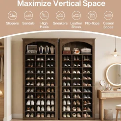 30-Cube Shoe Rack, 68.9