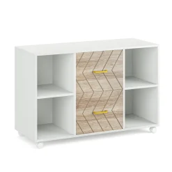 2-Drawer File Cabinet, Large Mobile Filing Cabinet for Letter Size