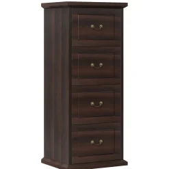 4-Drawer File Cabinet, Vertical Storage Filing Cabinet for A4 /Letter Size