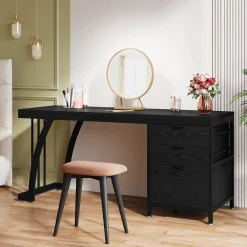 3-Drawer Makeup Vanity Desk, 59