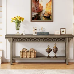 Farmhouse Console Table, 70.8