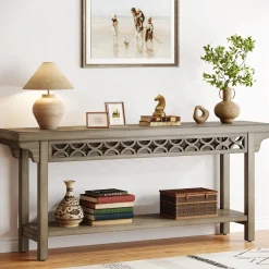Farmhouse Console Table, 70.8