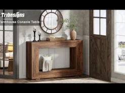 Farmhouse Console Table, 47