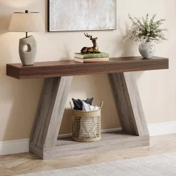 Farmhouse Console Table, 55