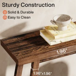 Farmhouse Console Table, 70.9