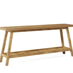 Farmhouse Console Table, 70.9