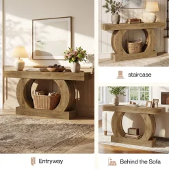 Farmhouse Console Table, 59