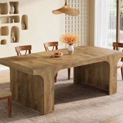 Farmhouse Dining Table, 70.87