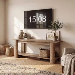 Farmhouse TV Stand for up to 65