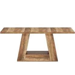 Faux Marble Dining Table, 63