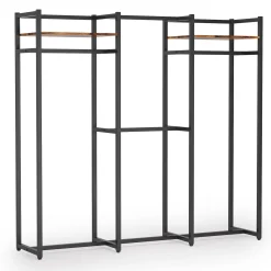 Freestanding Closet Organizer, Large Garment Clothes Rack