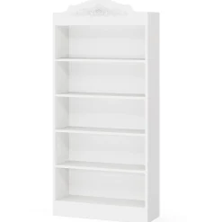 Freestanding Shoe Cabinet, 72.8" Wood 5 Tiers Shoe Storage Rack