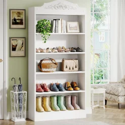 Freestanding Shoe Cabinet, 72.8