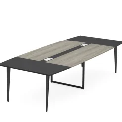 6FT / 8FT Conference Table, Modern Boat Shaped Meeting Table