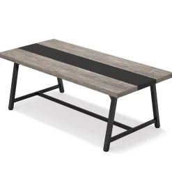 6FT Conference Table, 70.8'' Executive Desk Office Computer Meeting Table